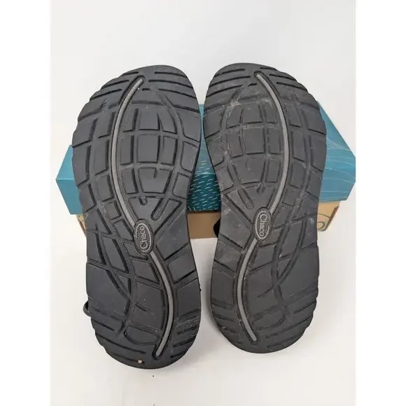 Chaco Womens Sz 7 Z Cloud 2 Sandals in Solid Black w/Box Gorpcore - Picture 6 of 9